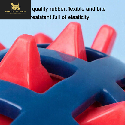 Indestructible Dog Toys for Aggressive Chewers - Squeaky Dog Ball Chew Toy Gifts