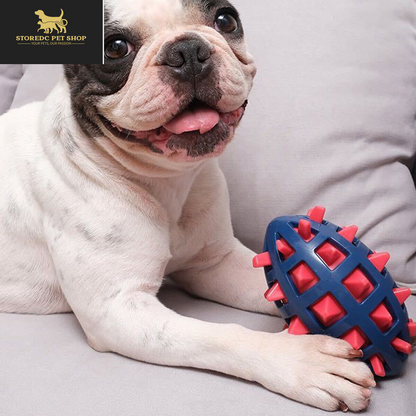 Indestructible Dog Toys for Aggressive Chewers - Squeaky Dog Ball Chew Toy Gifts