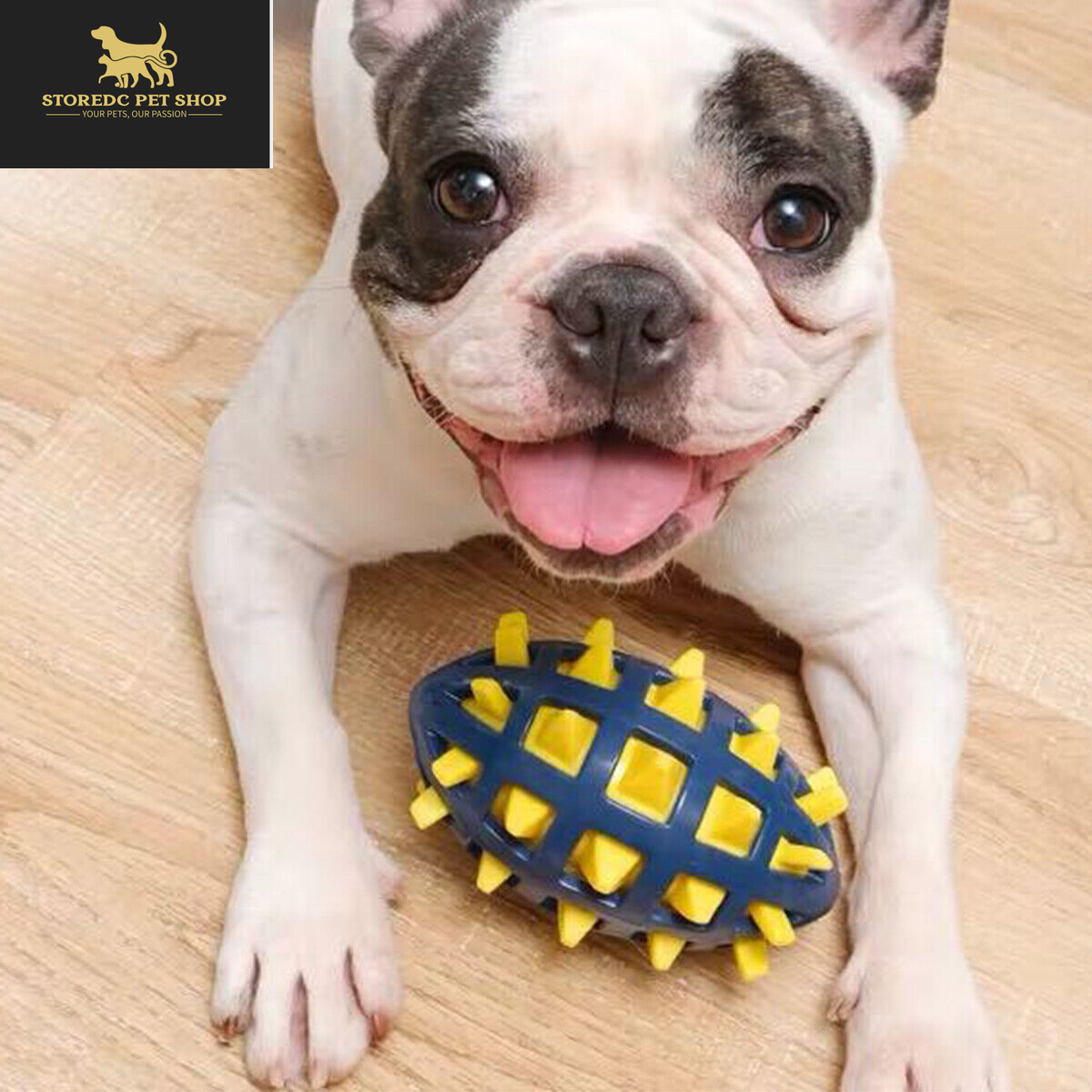 Indestructible Dog Toys for Aggressive Chewers - Squeaky Dog Ball Chew Toy Gifts