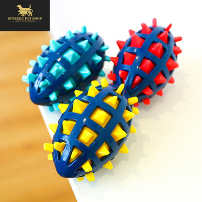 Indestructible Dog Toys for Aggressive Chewers - Squeaky Dog Ball Chew Toy Gifts